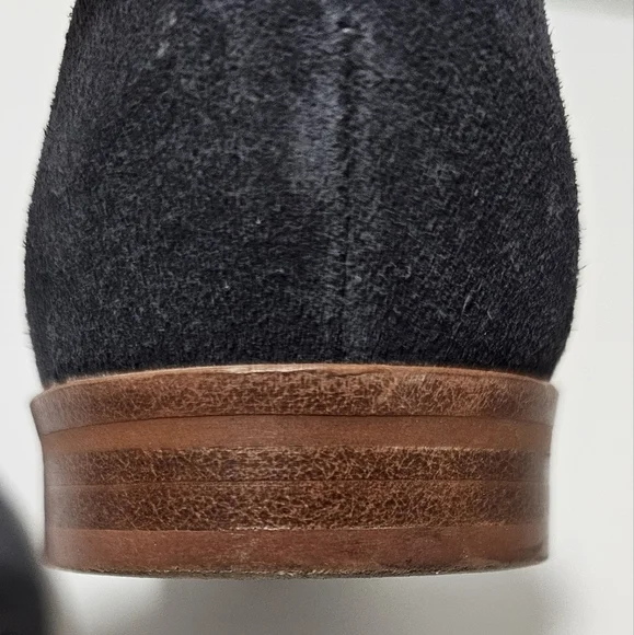 Dolce Vita Flats Loafers Suede Gray Shoes Size 7.5 - Picture 6 of 11